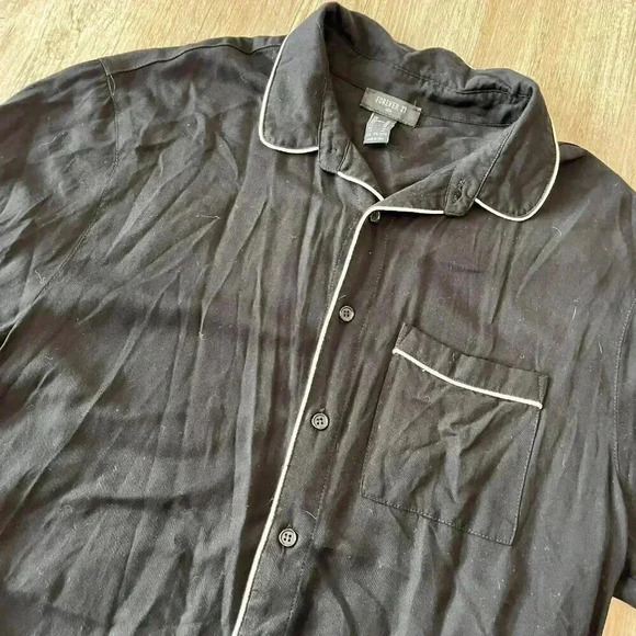 Mens Forever 21 Black Button Up Casual Shirt - M - Picture 2 of 5